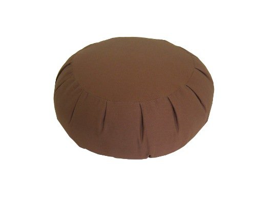 Buckwheat Zafu and Zabuton Meditation Cushion Set (2pc) - color: Cinnamon
