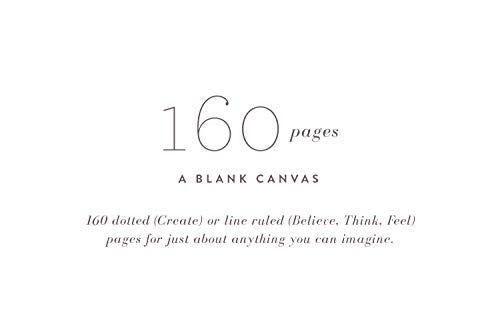 Blank Journal: CREATE (Ochre Yellow, Linen) | Layflat Notebook | Dotted Journal | Bullet Journal Notebook | Gifts for Women and Men - color: Ochre - CREATE