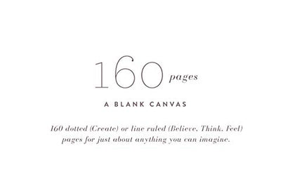 Blank Journal: CREATE (Ochre Yellow, Linen) | Layflat Notebook | Dotted Journal | Bullet Journal Notebook | Gifts for Women and Men - color: Ochre - CREATE