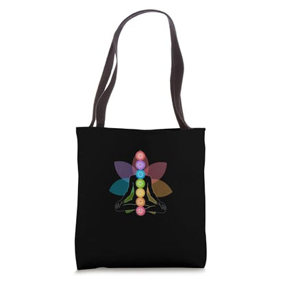 Meditation Medication Chakra Spirituality Yoga Tote Bag