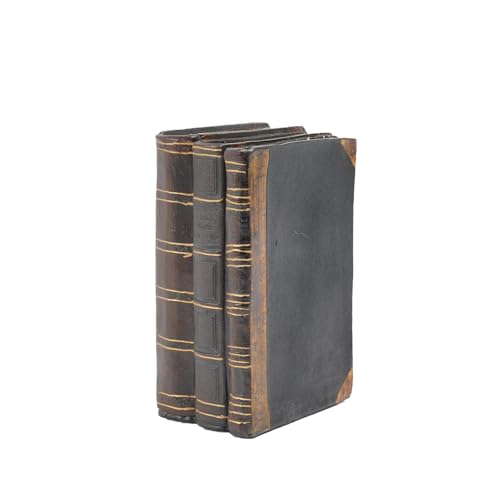 Decorative Books Coffee Table Books Decor - Resin Retro Classical Fake Decorative Books Set of 3 for Living Room, Office, Mantle Shelves Decor 4.2 * 2.7 * 6.2 Inch Guichifun - color: Classical-1