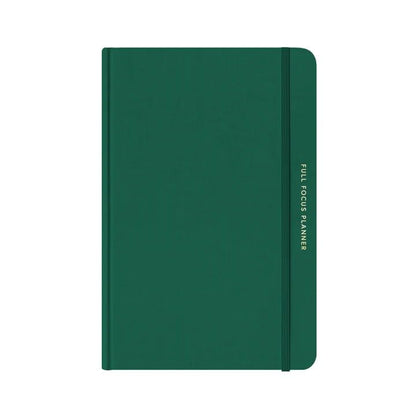 Full Focus Evergreen Linen Planner by Michael Hyatt - The #1 Daily Planner to Set Annual Goals, Increase Focus, Eliminate Overwhelm, and Achieve Your Biggest Goals - Hardcover - color: Evergreen