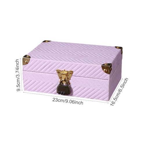 Wooden Storage Box, Jewelry Box, Desk Organizer for Bedroom, Nightstand, Style A - color: Style a