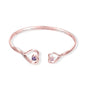 callie Personalized Women Bracelet, Family Bracelet Mother's Day Birthday Gifts for Mom Grandma Wife - color: Brass