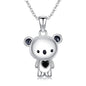 Animal Necklace 925 Sterling Silver Pendant Jewelry Gift for Women Animal Lover - style: Koala
