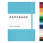 PAPERAGE Lined Journal Notebook, Hardcover Journal for Women & Men, 160 Pages, (5.6 in x 8 in), College Ruled Journaling Notebook for Work, School Supplies & Note Taking, (Sky Blue) - color: Sky Blue, style: A. Lined