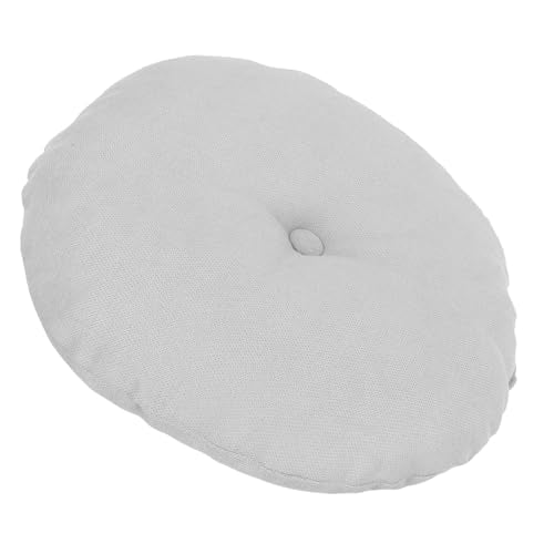 Ipetboom Meditation Floor Cushion Small Light Gray Seat Pillow Japanese Style Tatami Zafu Lounge Pillow for Living Room Yoga Sitting Cushion