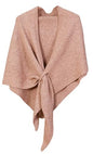 Shawls Wraps Women Triangle Sweater Scarf Warm Wool Blend Pashmina Cape Cold Weather Neck Warmer Winter Fall Accessory - color: Solid-camel