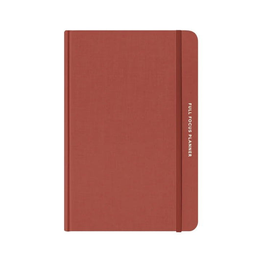Full Focus Sienna Linen Planner by Michael Hyatt - The #1 Daily Planner to Set Annual Goals, Increase Focus, Eliminate Overwhelm, and Achieve Your Biggest Goals - Hardcover - color: Sienna