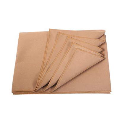 Non-Slip Warm Meditation Towel with Synthetic Wool Mat – Red