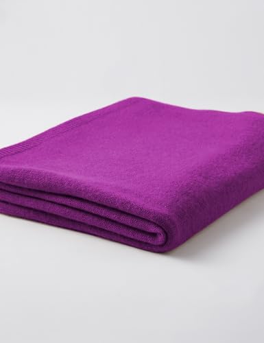 Soft Cashmere Blend Wrap Chic Scarf Stole for Women Wayfarer Travel Extra Large 87"x28" - color: Radish Purpel