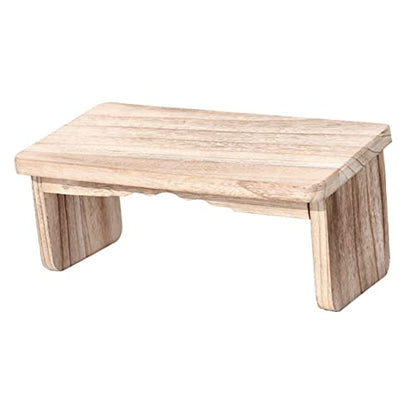 Zen Meditation Bench Stool Folding Wooden Kneeling Chair for Prayer and Tea Lightweight Non-Slip Design Durable Natural Wood for Better Circulation and Comfort