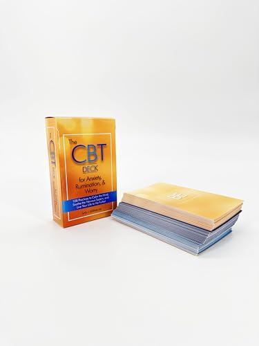 The CBT Deck for Anxiety, Rumination, & Worry: 108 Practices to Calm the Mind, Soothe the Nervous System, and Live Your Life to the Fullest