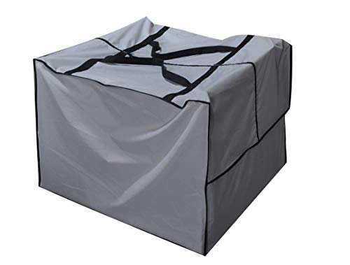 Outdoor Square Cushion/Cover Storage Bag, Protective Zippered Storage Bags with Handles, 32''L x 32''W x 24''H