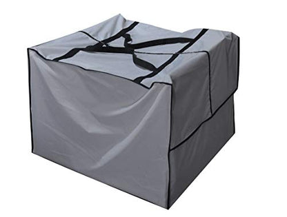 Outdoor Square Cushion/Cover Storage Bag, Protective Zippered Storage Bags with Handles, 32''L x 32''W x 24''H