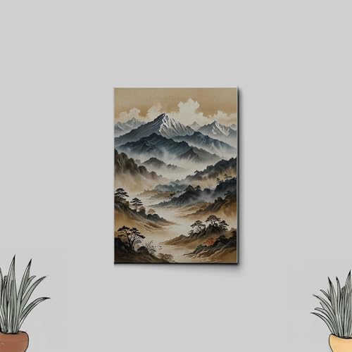 Japanese Wall Art, Minimalist Wall Art, Neutral Abstract Art, Modern Minimalist, Zen Wall Art, Zen Printed Wall Art, Japanese Art Print, Decor Canvas, Wall