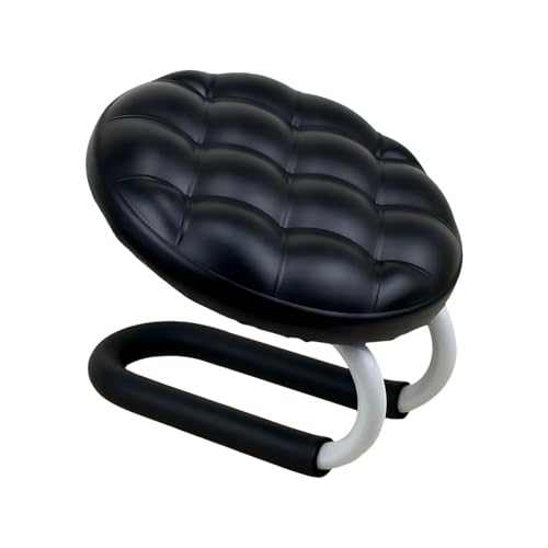 Mindfulness Meditation Stool - Prayer Kneeler Seat, Soft Sturdy Cushion Design, Comfortable Portable Support, Lightweight Easy Carry Function, Excellent Relaxation Tool, Ideal Office Zen Use - color: Black