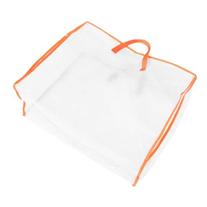 LIOOBO Heavy Duty Closets Storage Bag Quilt Organizer Large Travel Bag Zipper Window
