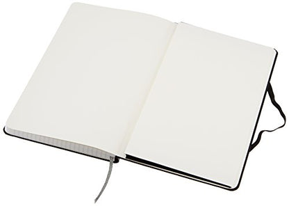 Amazon Basics Classic Grid Notebook for Writing and Note Taking, Hardcover, Graph Ruled, 240 Pages, 5" x 8.25", Black - size: 1 Pack, style: Grid