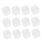 SHERCHPRY Stylish Pp Plastic Storage Boxes 20pcs Jewelry Organizer Desktop Case Home Office School Container (35x35x18mm)