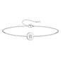 Personalized Initial Bracelet for Women Stainless Steel Letters Bracelet Delicate Coin Dainty Disc Alphabet Charm Bracelet Monogram Name Bracelet - style: B