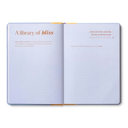 Compendium – Bliss Every Day Guided Journal: A Daily Practice for Harmony and Delight – A 5-Minute a Day Personal Growth Notebook – An Inspiring Daily Journal for Forming New Habits - color: Bliss Lavender