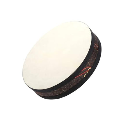 Ocean Wave Bead Drum: Handcrafted Musical Instrument for Relaxation, Meditation & Soothing Sounds