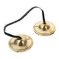 Cymbals Bell Meditation Chime for Yoga Buddhism Tibetan Bell Religious Musical Instrument Easy to Carry Harmonic Tones Positive Energy Handcrafted Long-lasting