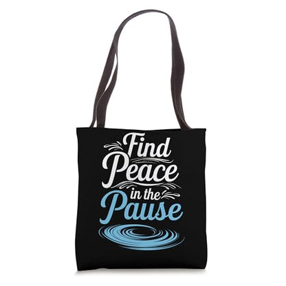 Spiritual Retreat Meditation Relaxation Yoga Practice Tote Bag