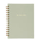 Blue Sky Everygirl Self-Care Journal, 6" x 8", Undated, Soft Sage Cover, Safety Wirebound, Guided Prompts for Wellness, Mindfulness and Reflection (Soft Sage)