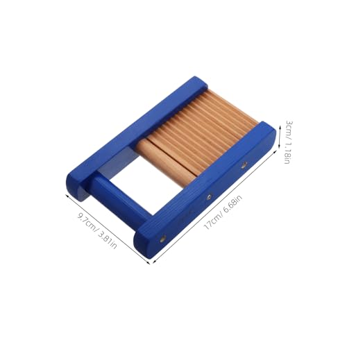 SUPVOX Wooden Hand Musical Scraper Board for Interactive Musical Instrument for Early Education Enhances Creativity Sensory Development for Group Activities and Music Learning