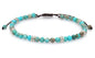 Beaded Bracelet Adjustable Stone String Bracelet Bohemian Colorful Beads Strand Bracelets for Women