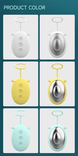 Wokyo Sleep Aid Device Handheld Relaxation Device Sleep Instrument Intelligent Hypnosis with Stress Relief Relaxing for Meditation Aid Sound Noise Deep Sleep (Yellow) - color: Yellow