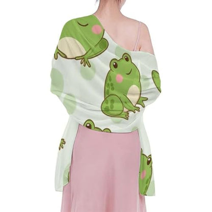 Fashion Travel Swimwear Bikini Wrap All Seasons Chiffon Scarf Beach Yarn Shawl - color: Color984