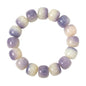 Qchengsan Natural Bodhi Bracelet for Women, Fidget Bracelet for Anxiety Relief, Stress Relief Beaded Sensory Jewelry for Adults, Healing Meditation Gifts for Women, Birthday Gifts for Women