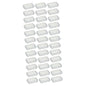 BESPORTBLE 3sets Simple Small Objects Storage Box Jewelry Wrapping for Dresser 20pcs*3