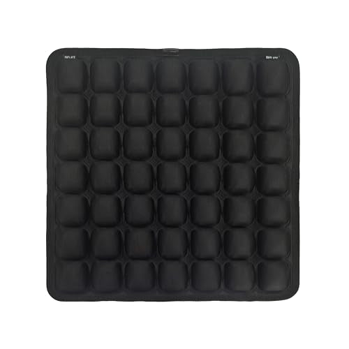 Comfortable 3D Air Cell Seat Cushion, Air Inflatable Pressure Relief Seat Bolster for Wheelchair, Car, Office, Home Living, Sondur Travel Cushion with Adjustable Firmness (49-Point Cushion) - size: 49-point cushion