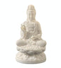 Ivory Fruit Guan Yin Statue,Kwan Yin Sculpture for Home Office Car Feng Shui Décor and Thoughtful Zen Ornamnt Gifting