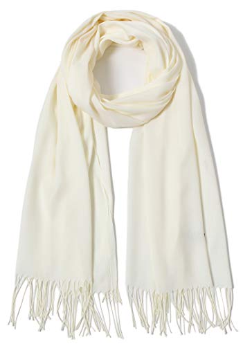 Cindy & Wendy Pashmina Shawls and Wraps Scarf for Women Soft Large Winter Shawl for Evening Dress Wedding Party - color: Beige