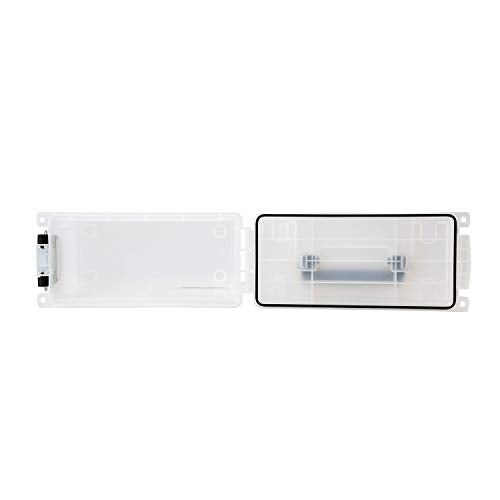 Logix 12535 Translucent Craft Organizer, Art Supply Organizer and Storage, Lockable School Supplies Organization, Moisture Resistant, Made in USA - size: One Size