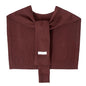 WaJuemy Sweater Shawl Wraps for Women Sweater Knitted Knotted Shawls Travel Casual Scarf Cape Shoulder Tops Fashion Wrap - color: Coffee 32