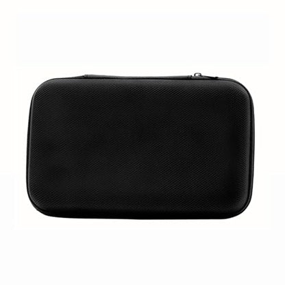 U-KIME Electronics Organizer Bag Multi-functional EVA Storage Case for Headphones, Cables, Hard Drives, Tools, Flash Drive, Power Bank, Travel Accessories(Black)