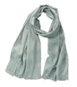 Women's Cotton Scarves Lady Light Soft Fashion Solid Scarf Wrap Shawl - color: Grey Blue