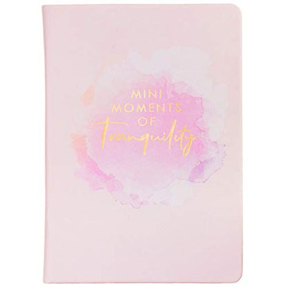 Eccolo Tranquility Journal - Mindfulness Notebook for Men and Women - Compact and Portable Inspirational Workbook for Everyday Writing - Hardcover Vegan Faux Leather - 256 Pages - 4.75x6.7in
