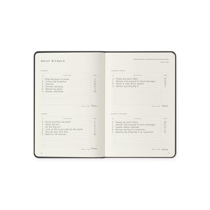 Full Focus Gray Linen Planner by Michael Hyatt - The #1 Daily Planner to Increase Focus, Eliminate Overwhelm, and Achieve Your Biggest Goals - Hardcover - color: Grey