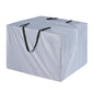 M METERXITY Outdoor Patio Cushion Storage Bags, 32" x 32" x 24" (L x W x H) Grey Waterproof Windproof Easy Loading Space-Saving - color: Grey