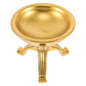 Zerodeko Gold Decorative Offering Bowl Resin Statue Religious Altar Prayer Sacrificial Water Cup Tabletop Accent for Meditation and Festive Home Décor