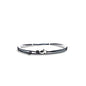Made by Nami Nautical Rope Bracelet for Men Waterproof & Adjustable Wrap String Bracelets with Snap Hook Gift for Him - color: Black Silver