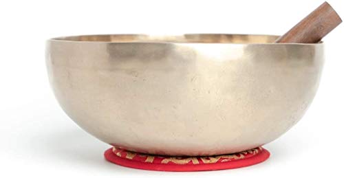 Royal Kurta 6"" -chakra Master healing singing bowl,Meditation bowl,Tibetan Bowls, free singing bowl cushion,striker and drum stick, SINGING-NEW-169