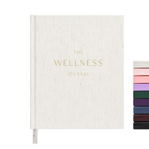 &And Per Se Wellness Journal, Self Care & Daily Journal for Women, Mental Health Planner with Habit Tracker, Diet & Goals, Undated, Gift-Ready (Original Beige) - color: A-Original Beige